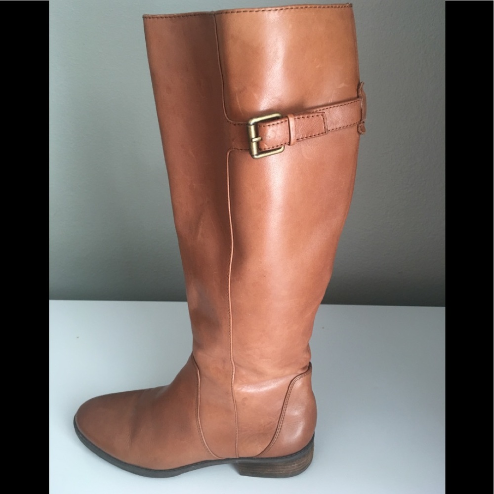 Sam Edelman Brown Riding Boots SZ 7